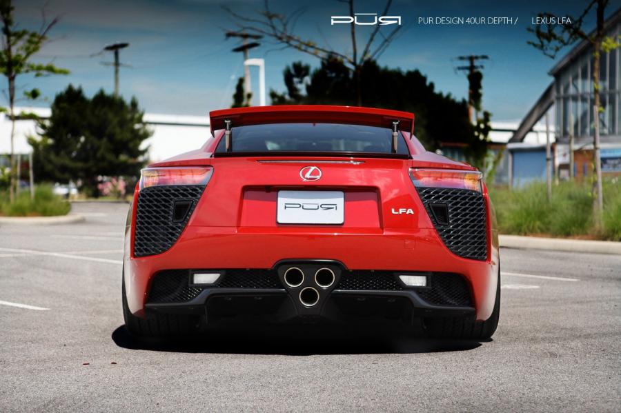  Lexus LF-A by PUR Design 2012 года  (фото 6 из 24)